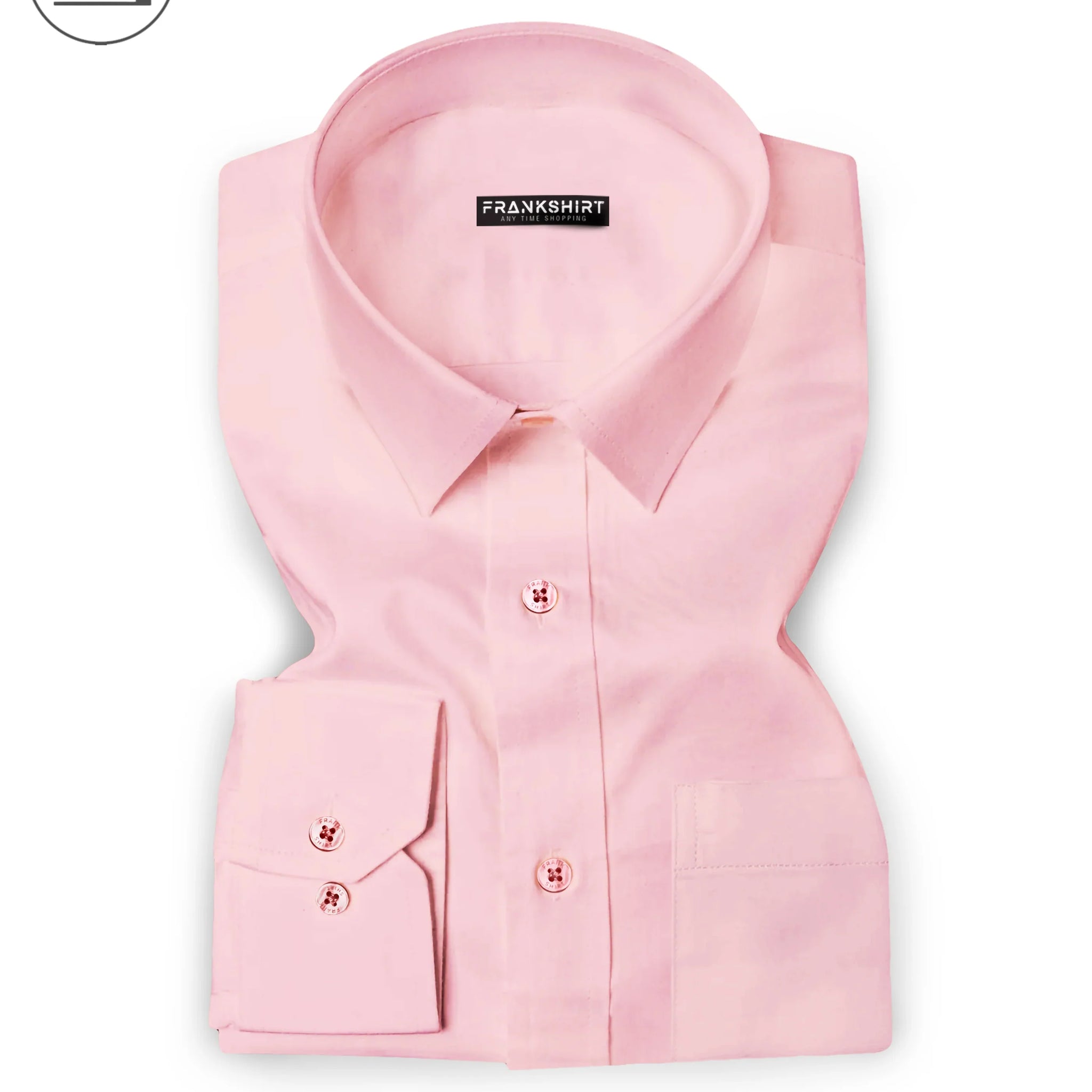 Baby Pink I Formal Shirt I Regular Fit I 100% Cotton Shirt