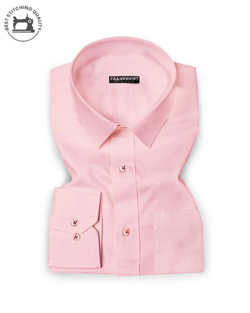 Baby Pink I Formal Shirt I Regular Fit I 100% Cotton Shirt