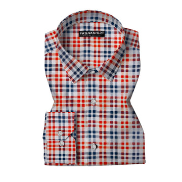 Red Check I Causal Shirt I Regular Fit I 100% Cotton Shirt