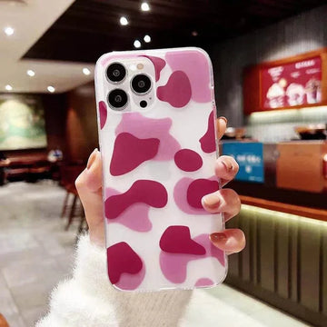 Leopard Print Sleek Matte Hard Phone Back Case for Apple iPhone